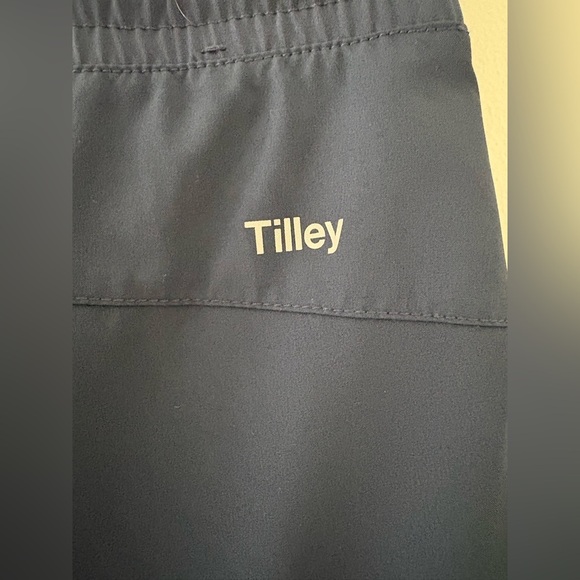 Tilley Endurables navy XS men’s joggers zip pocket pants - Picture 3 of 11